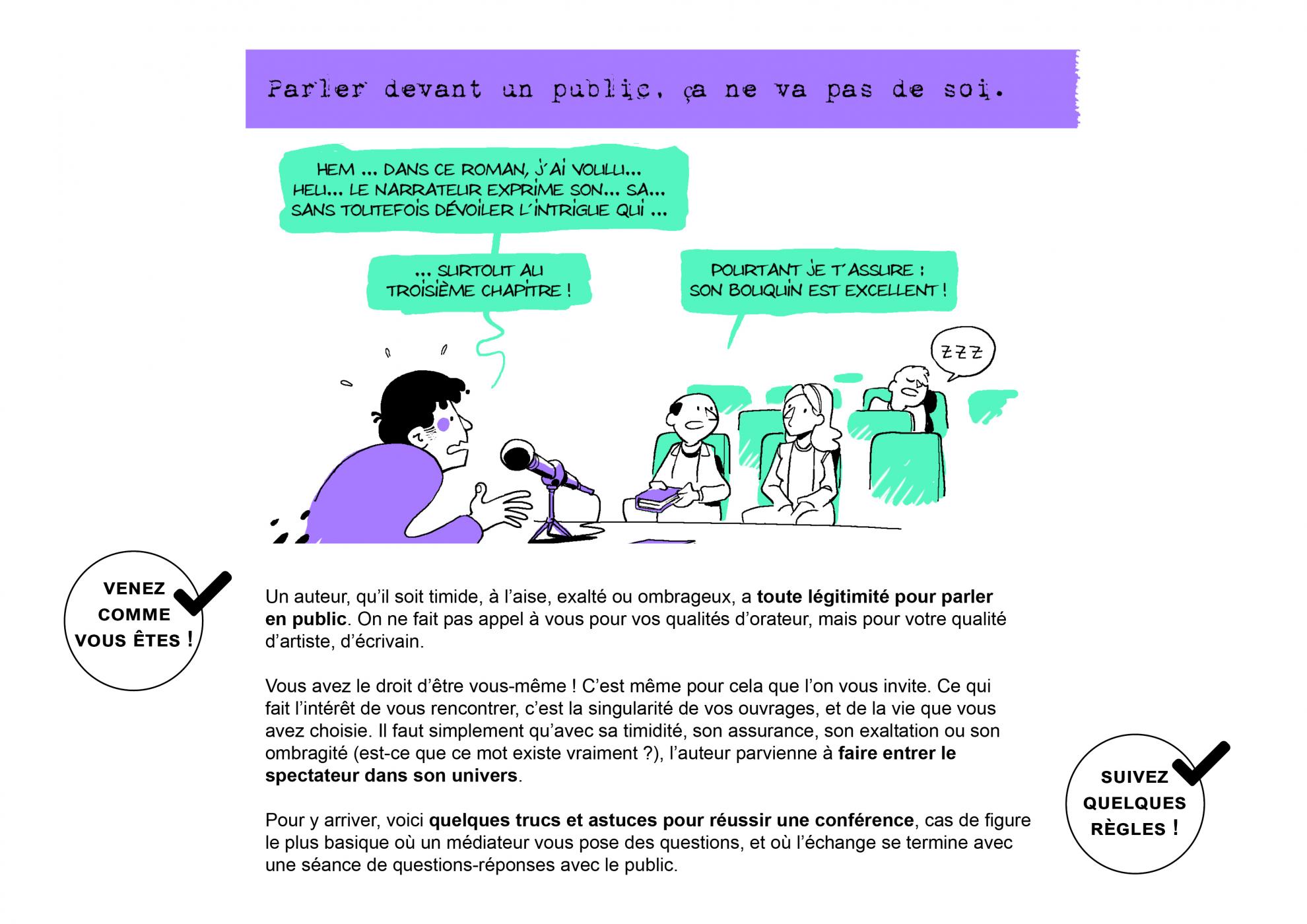 texte et dessin et picto "validé"
