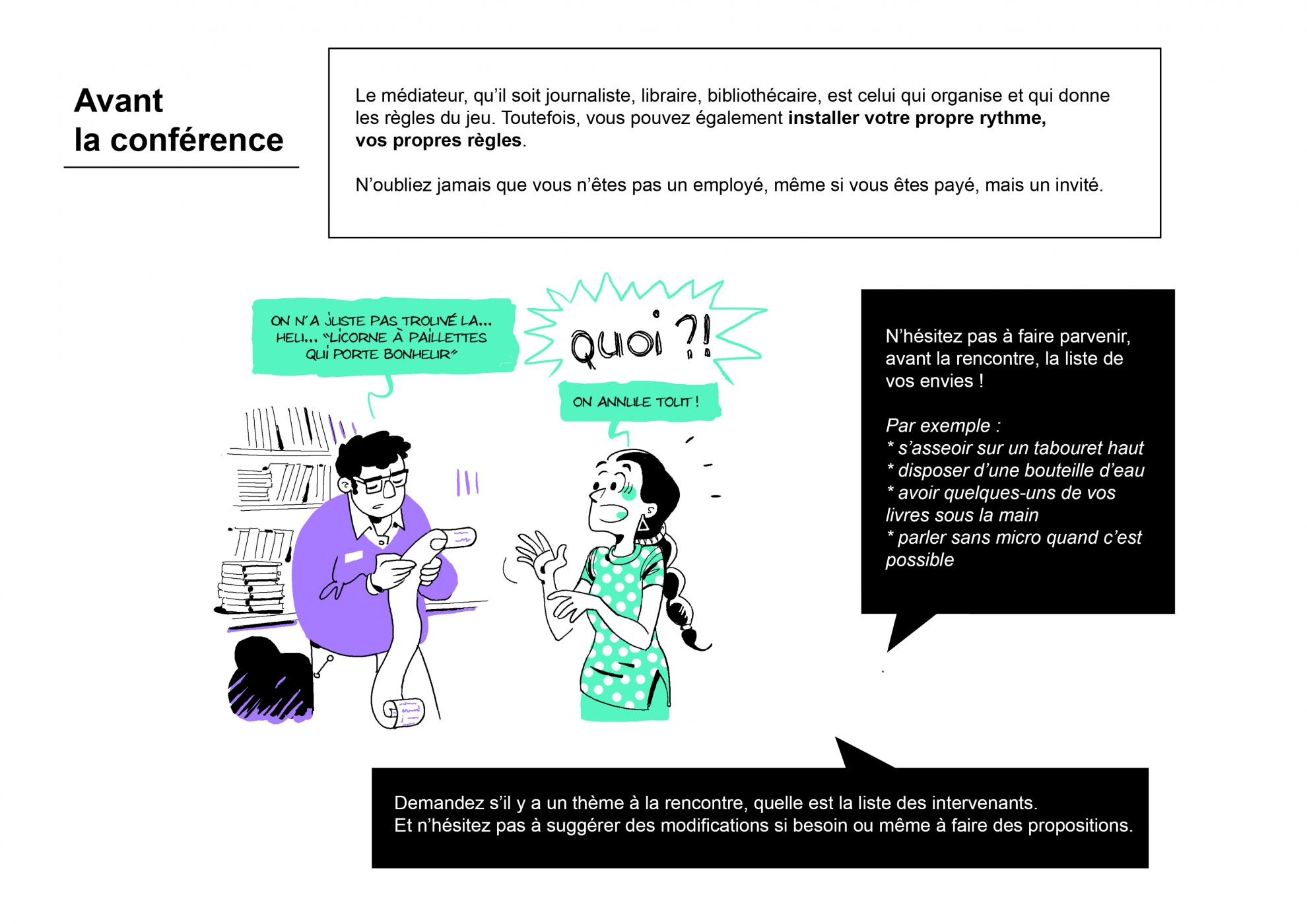 texte et dessin et encadré noir