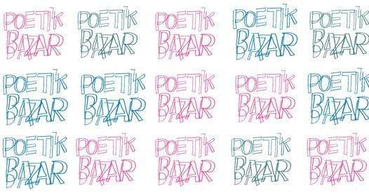 logo Poetik Bazar reproduit 15 fois
